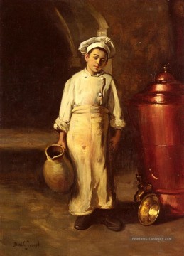 L’aide des cuisiniers Joseph Claude Bail Peinture à l'huile
